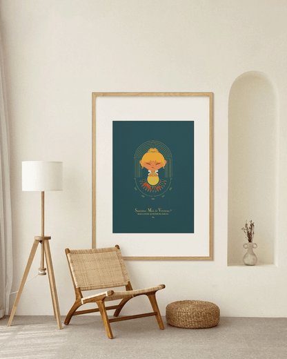 Affiche ❂ Princesse Verseau