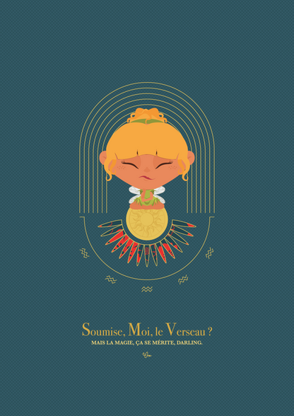 Affiche ❂ Princesse Verseau