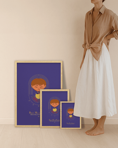 Affiche ❂ Princesse Poissons