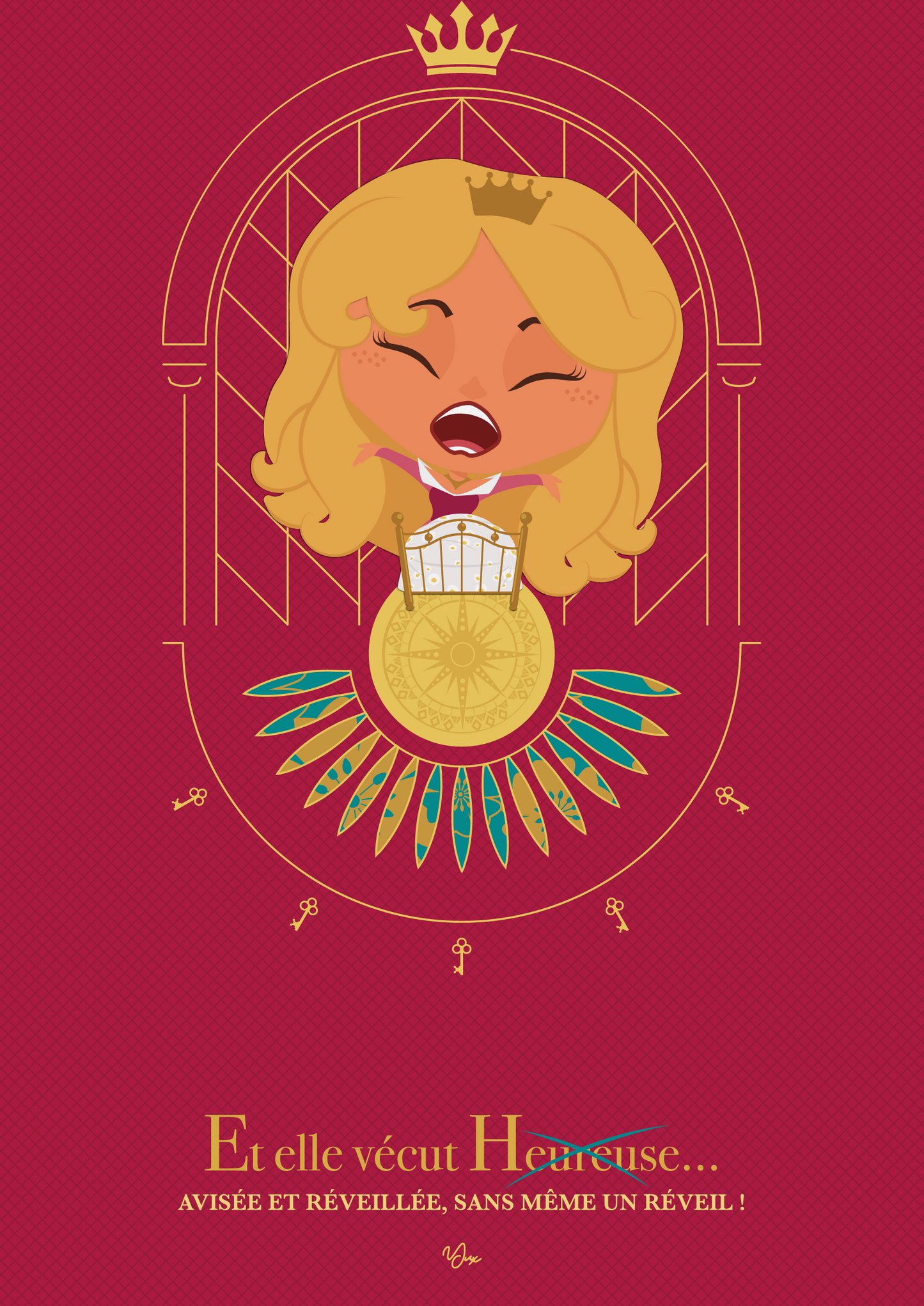 Affiche ♛ Princesse Éveillée