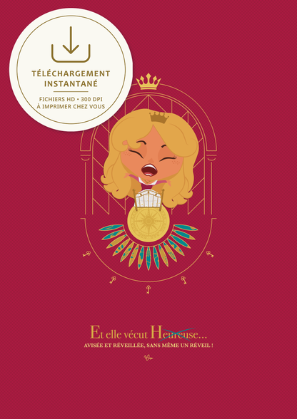Affiche ♛ Princesse Éveillée