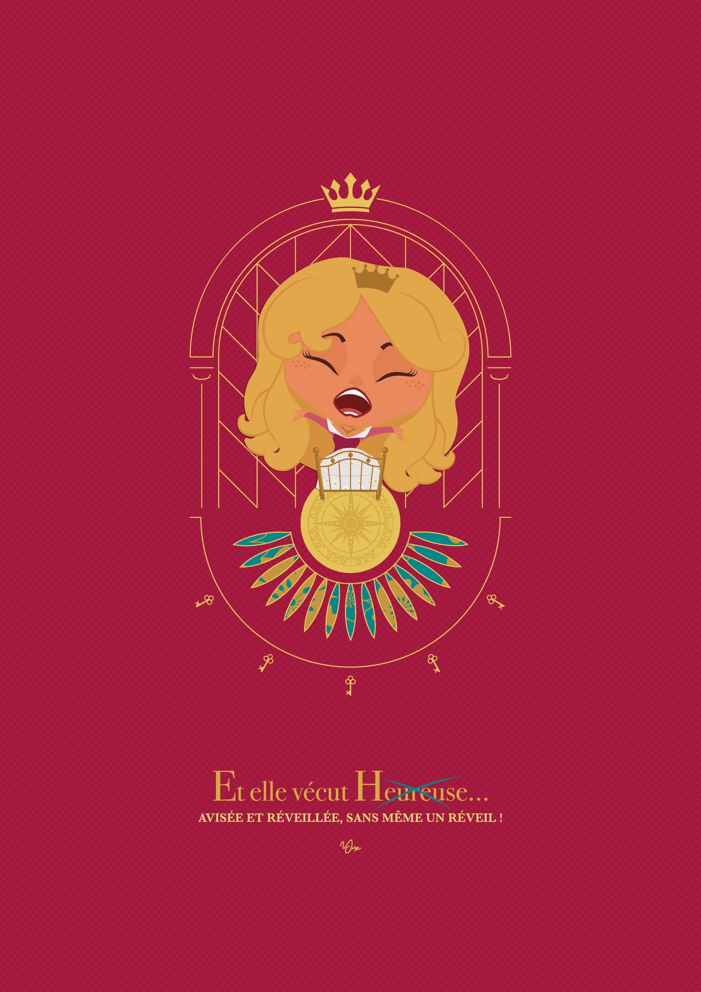Affiche ♛ Princesse Éveillée