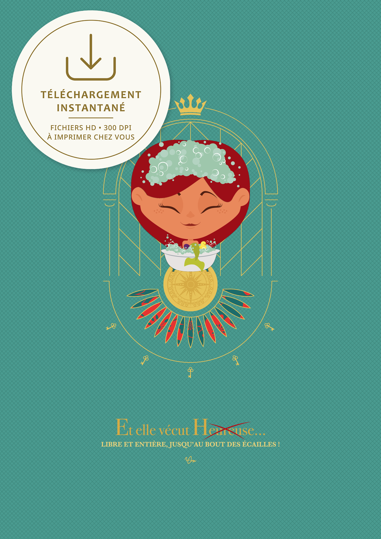 Affiche ♛ Princesse Libre