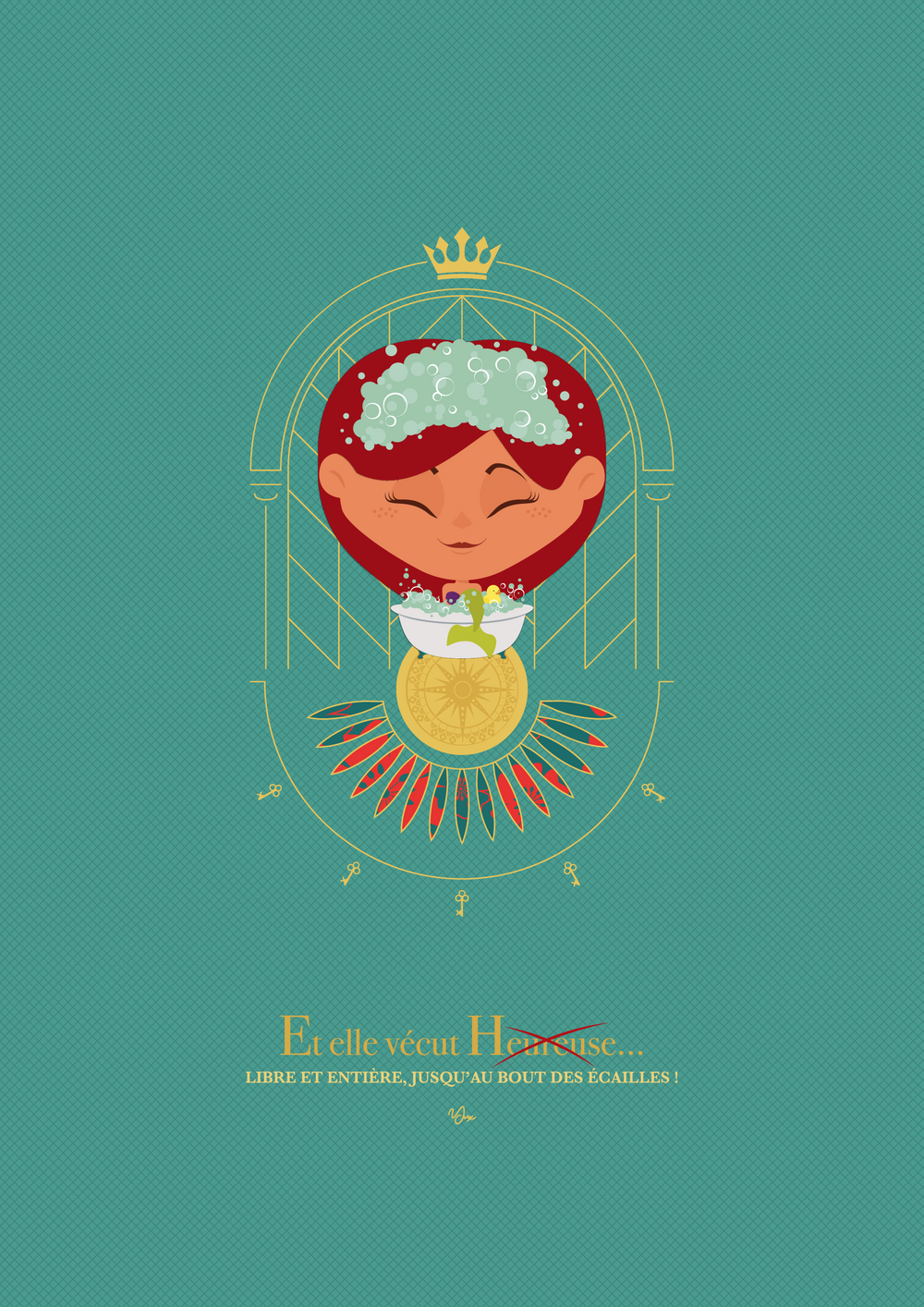 Affiche ♛ Princesse Libre