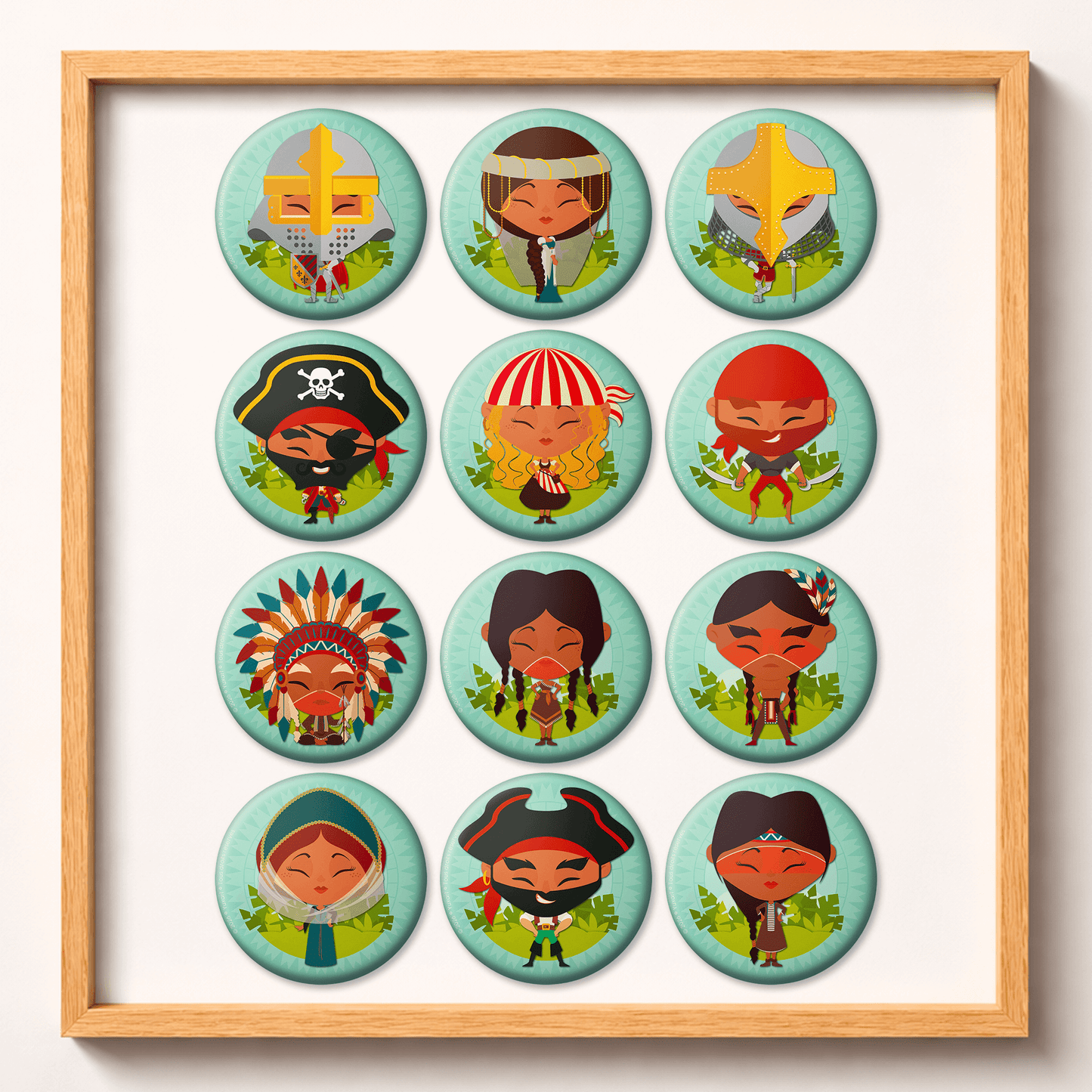 Magnets ⚉ Personnages
