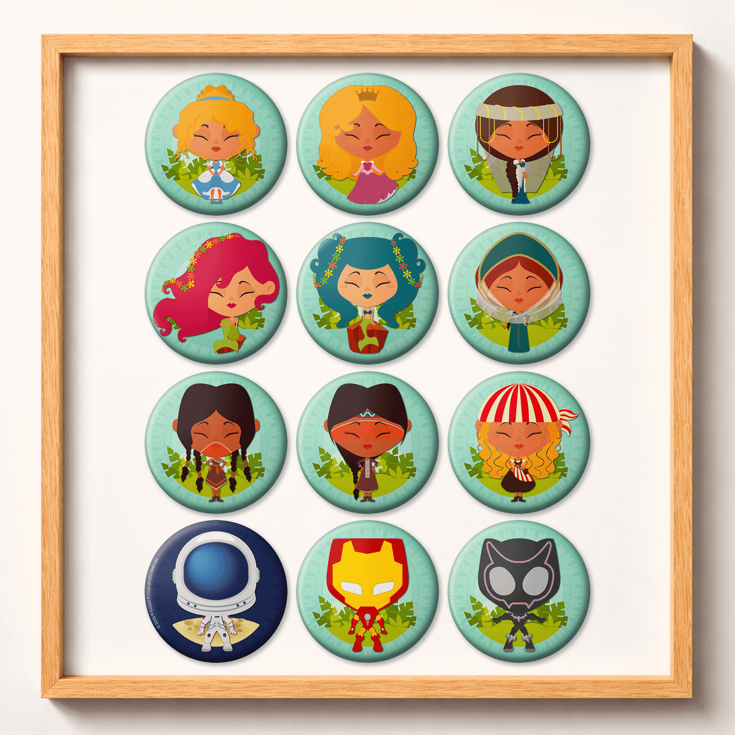 Magnets ⚉ Personnages