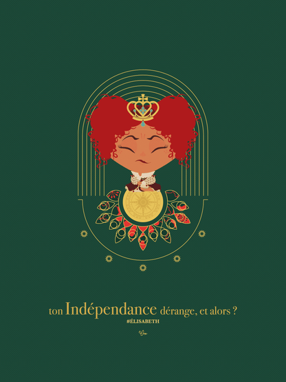 Affiche ♛ Élisabeth