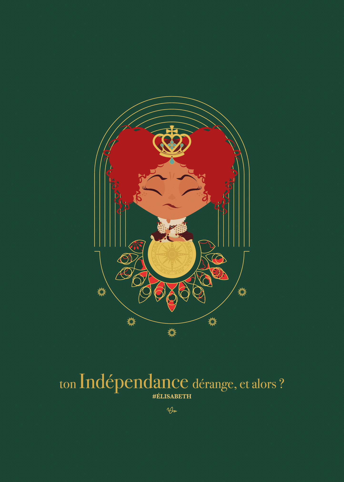 Affiche ♛ Élisabeth