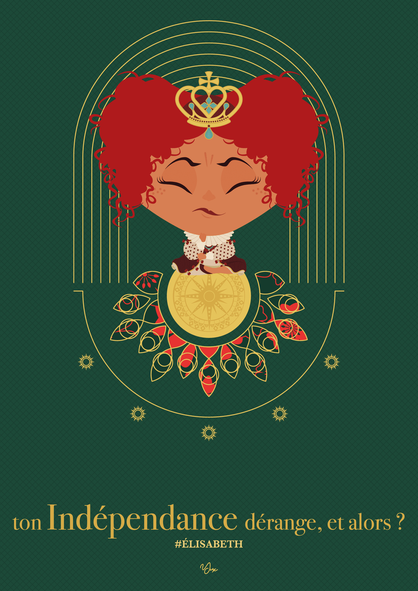 Affiche ♛ Élisabeth