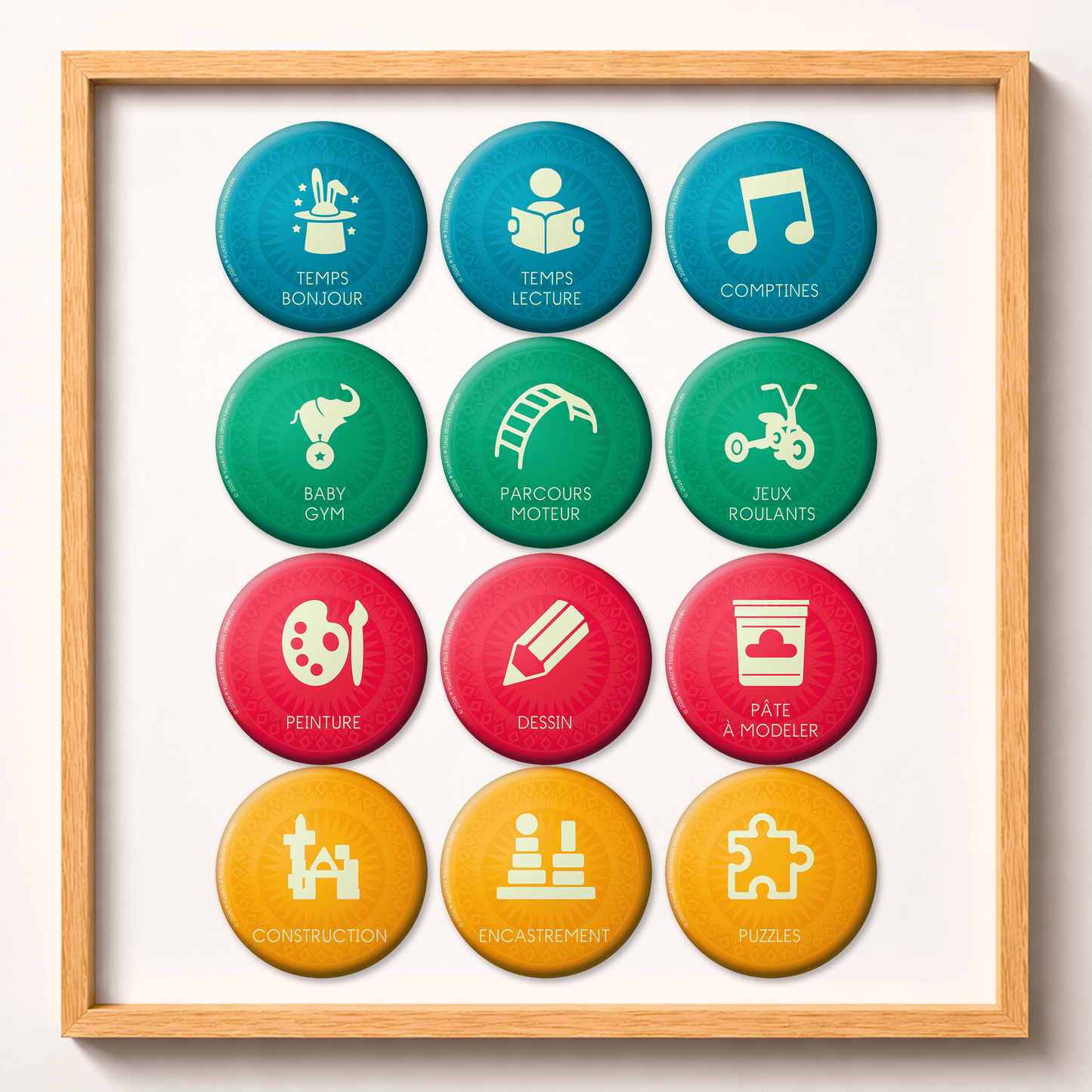 Magnets ⚉ Activités 0-3 ans