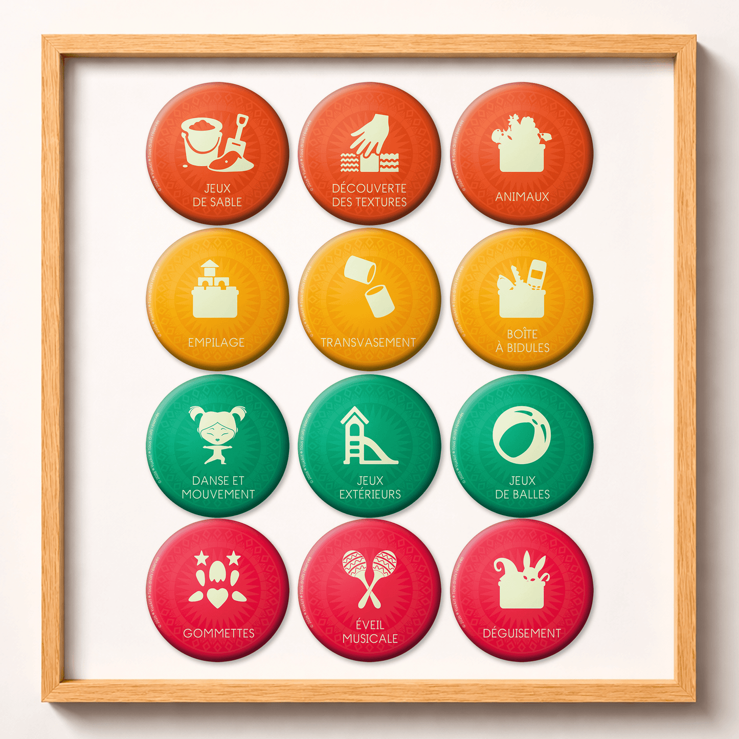 Magnets ⚉ Activités 0-3 ans