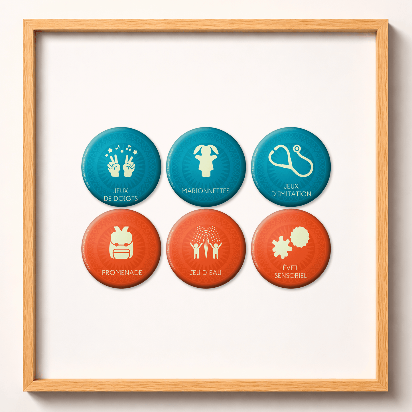 Magnets ⚉ Activités 0-3 ans