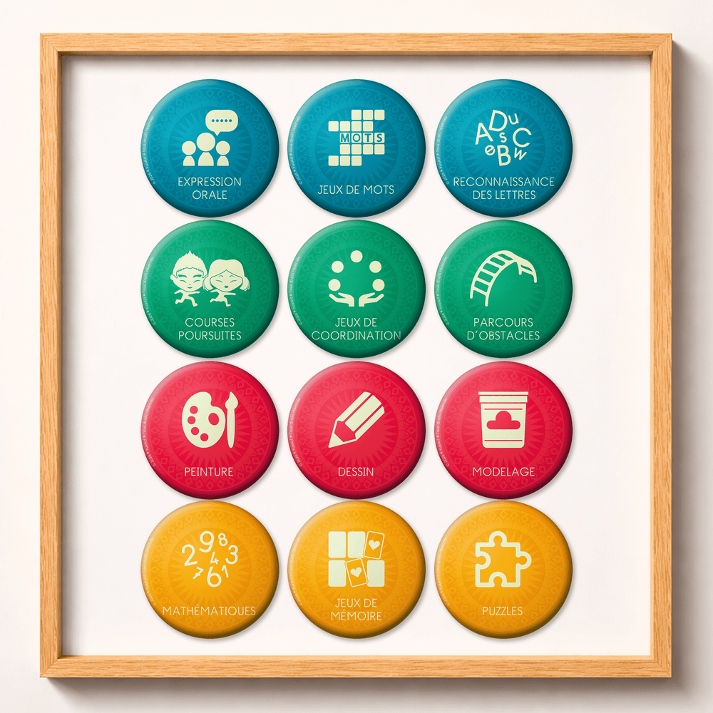 Magnets ⚉ Activités 3-6 ans