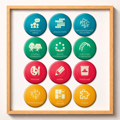 Magnets ⚉ Activités 3-6 ans