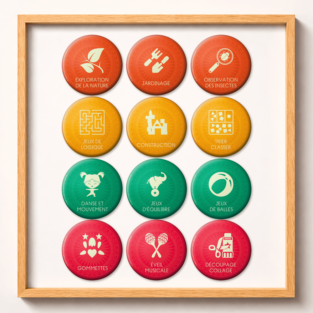 Magnets ⚉ Activités 3-6 ans