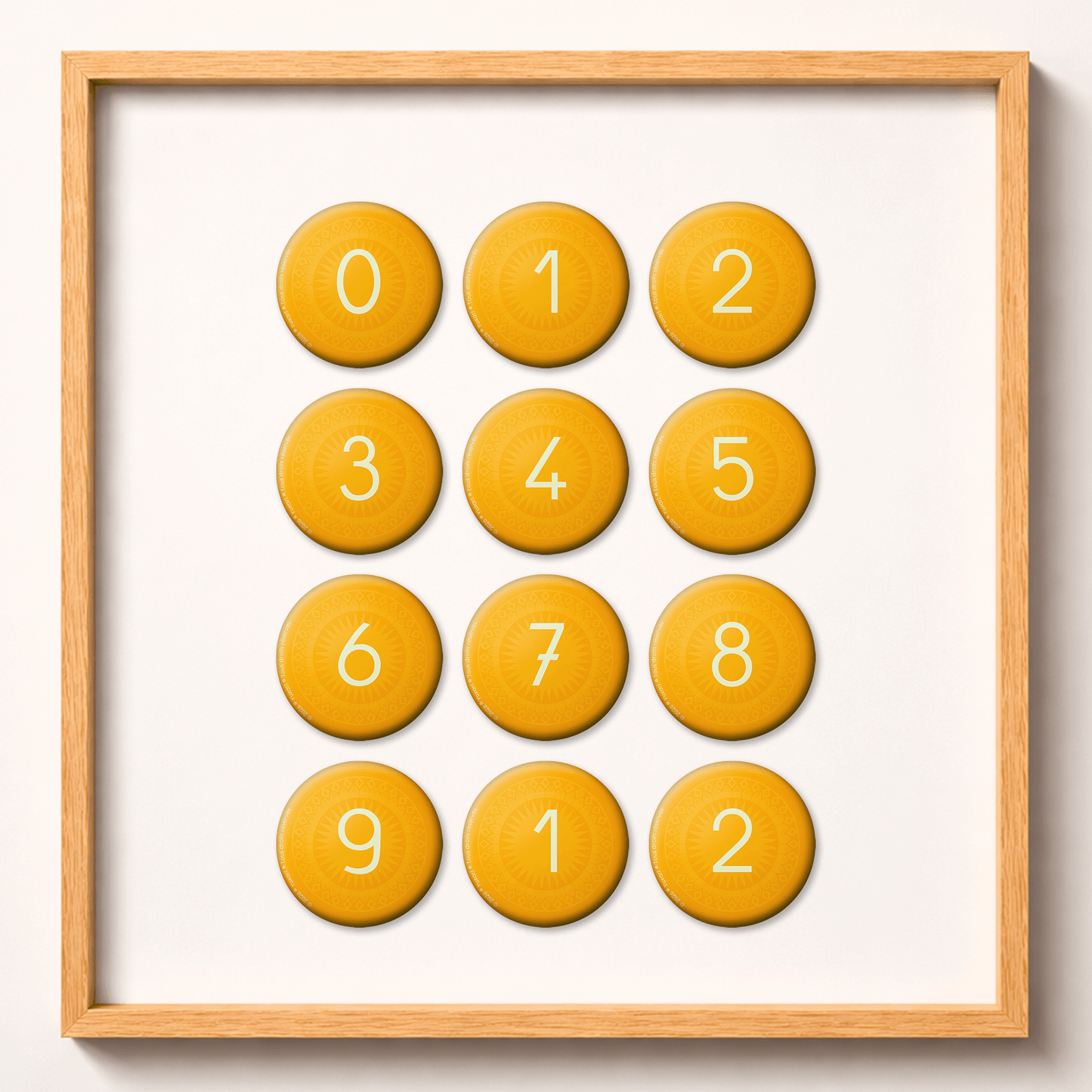 Magnets ⚉ Calendrier