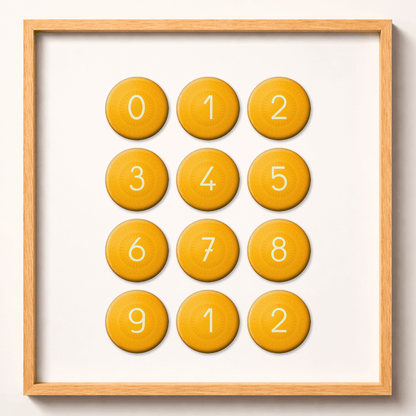 Magnets ⚉ Calendrier
