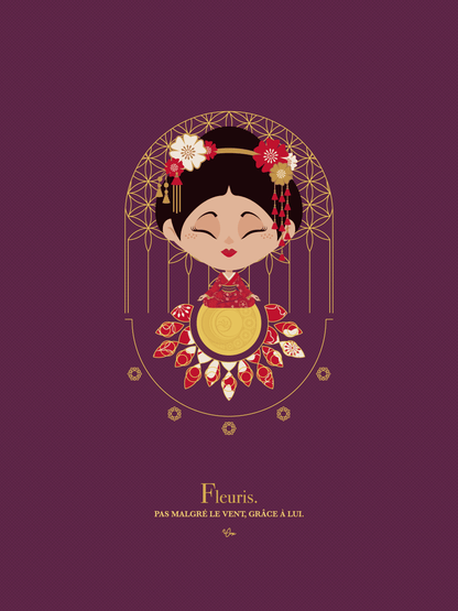 Affiche ☽ Sakura