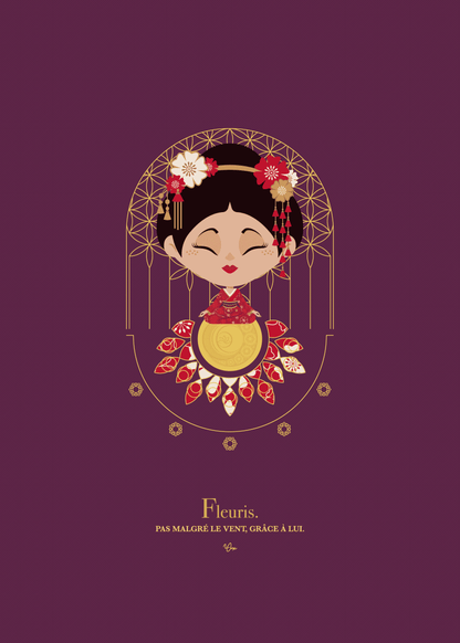 Affiche ☽ Sakura