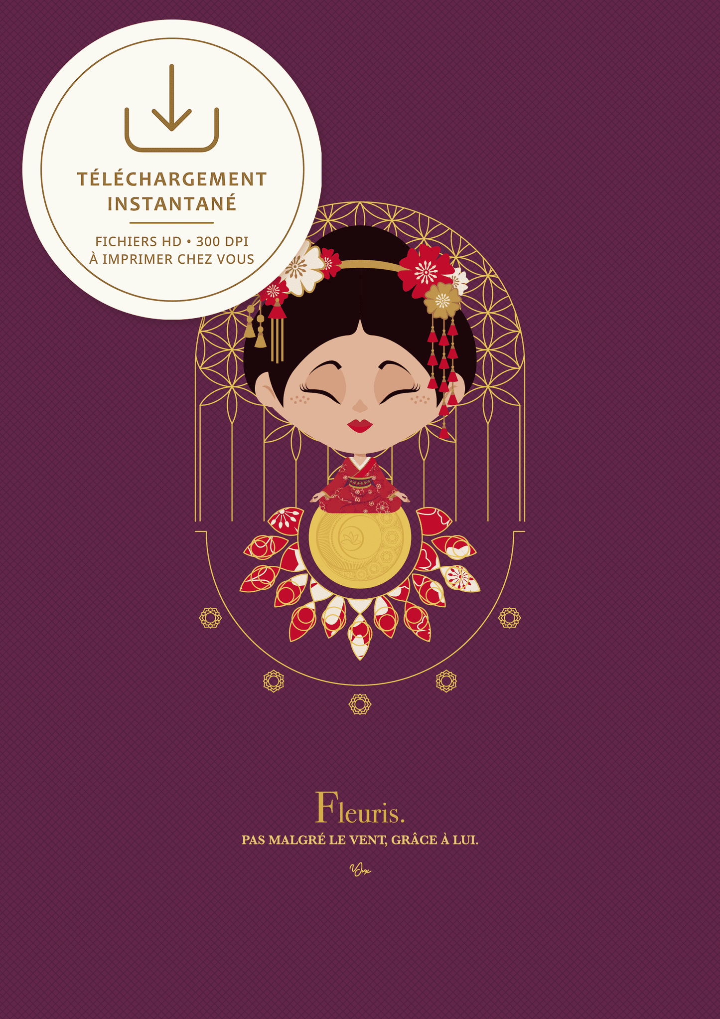 Affiche ☽ Sakura
