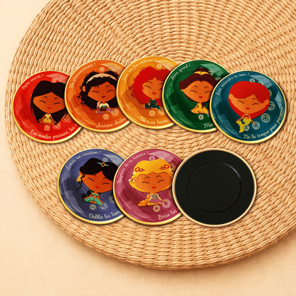 Coffret 7 Mantras Chakra Princesses