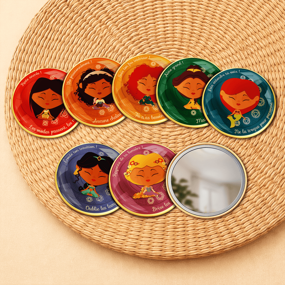 Coffret 7 Mantras Chakra Princesses