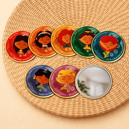 Coffret 7 Mantras Chakra Princesses