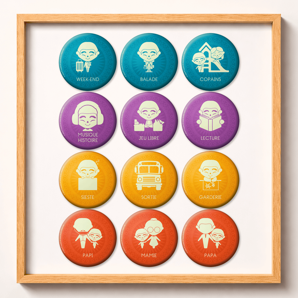 Magnets ⚉ Activités du quotidien