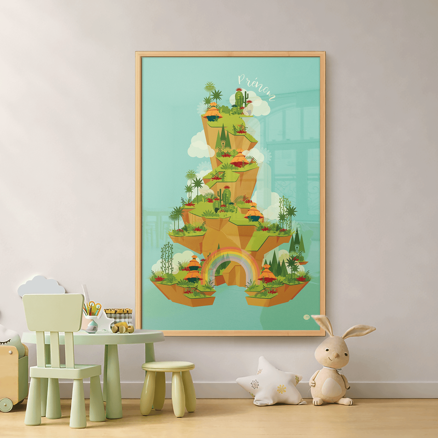 Tableau magnétique mural pour la chambre d’enfant